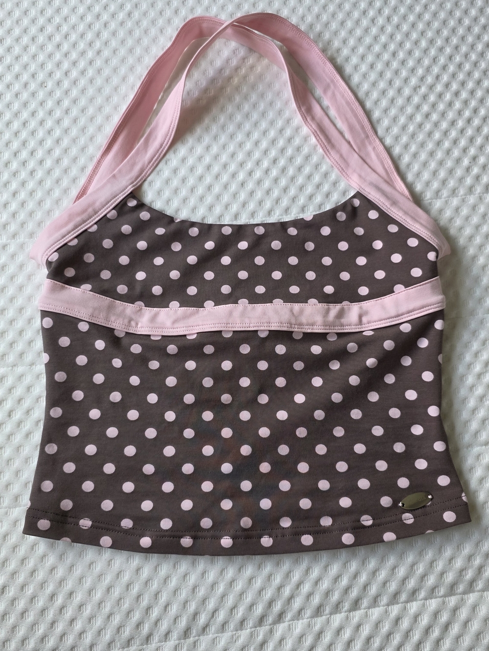 I.AM.GIA BLARE HALTER STRAP TOP